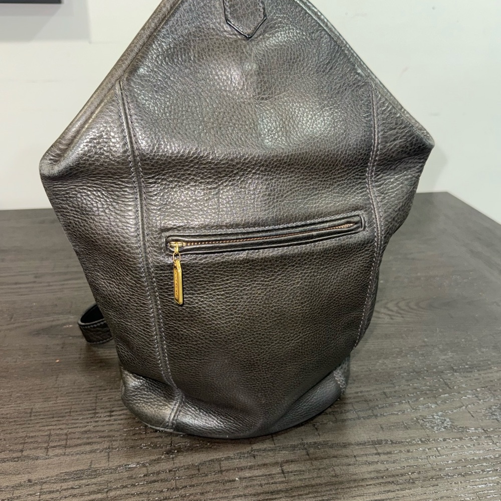 Vintage COACH Brown crossbody leather bag